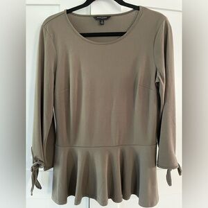 Banana Republic peplum shirt